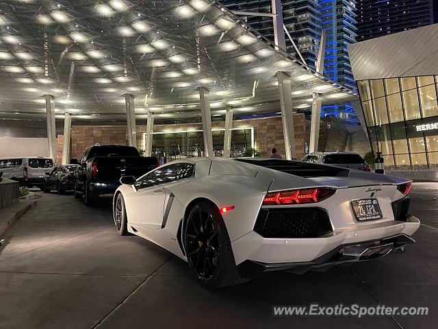 Lamborghini Aventador spotted in Las Vegas, Nevada