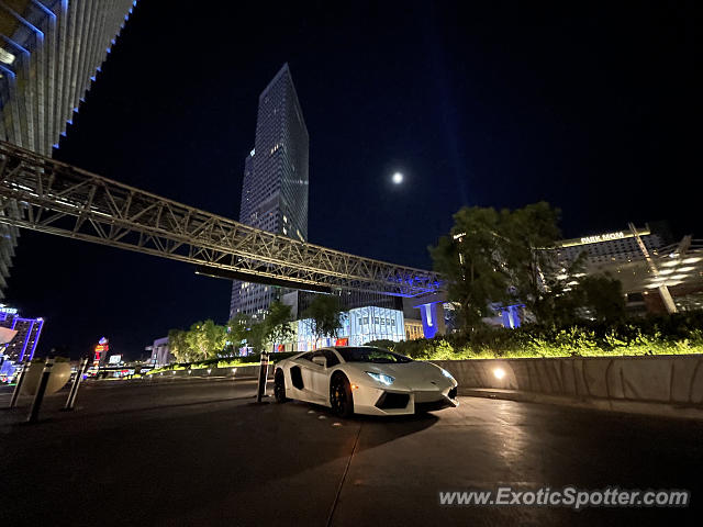 Lamborghini Aventador spotted in Las Vegas, Nevada