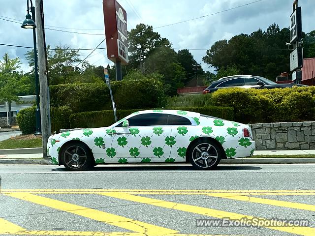 Rolls-Royce Wraith spotted in Atlanta, Georgia