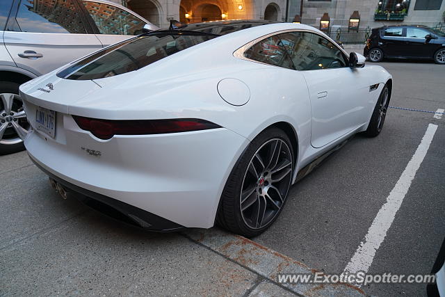 Jaguar F-Type spotted in Old Québec city, Canada
