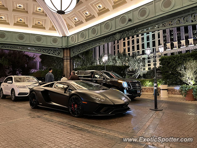 Lamborghini Aventador spotted in Las Vegas, Nevada