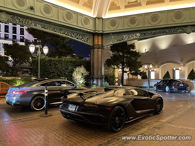 Lamborghini Aventador spotted in Las Vegas, Nevada