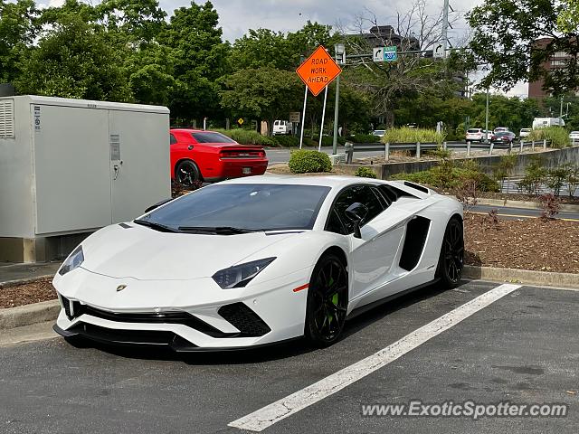 Lamborghini Aventador spotted in Atlanta, Georgia