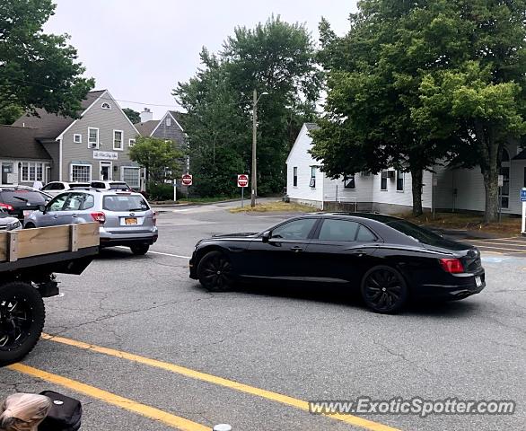 Bentley Flying Spur spotted in Cape Cod, Massachusetts