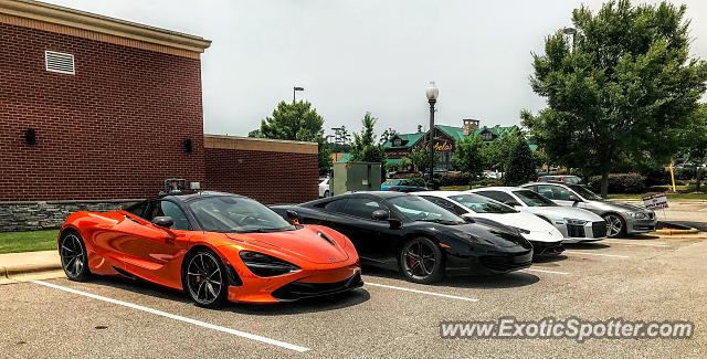 Mclaren 720S spotted in Garner, North Carolina