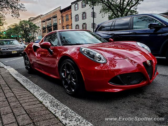 Alfa Romeo 4C spotted in Somerville, New Jersey