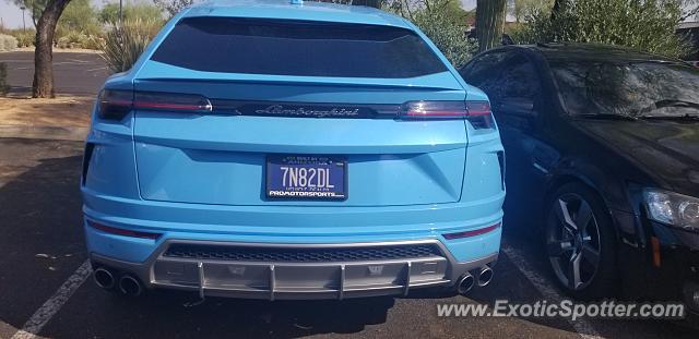 Lamborghini Urus spotted in Scottsdale, Arizona