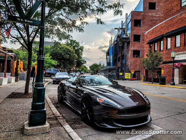 Aston Martin Vanquish spotted in Birmingham, Michigan