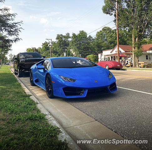 Lamborghini Huracan spotted in Afton, Minnesota