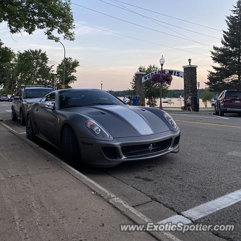 Ferrari 599GTB spotted in Hudson, Wisconsin