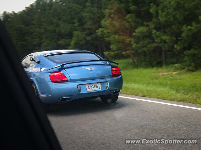 Bentley Continental spotted in Unknown, North Carolina