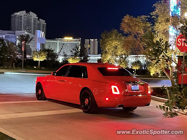 Rolls-Royce Phantom spotted in Las Vegas, Nevada