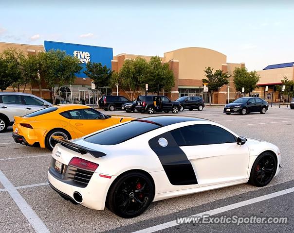 Audi R8 spotted in Columbia, Maryland