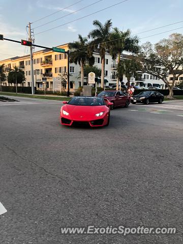 Lamborghini Huracan spotted in Naples, Florida