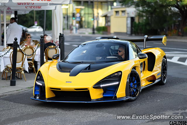 Mclaren Senna spotted in Warsaw, Poland