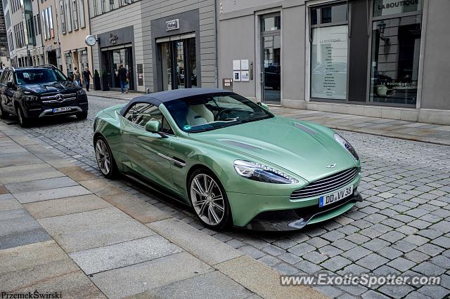 Aston Martin Vanquish spotted in Dresden, Germany