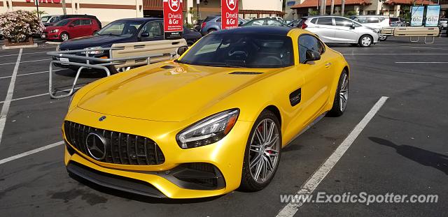 Mercedes AMG GT spotted in Carlsbad, California