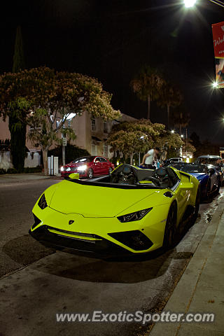 Lamborghini Huracan spotted in Beverly Hills, California