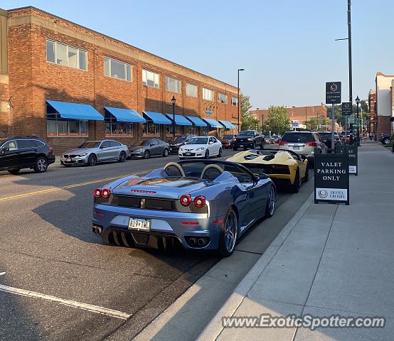 Ferrari F430 spotted in Stillwater, Minnesota