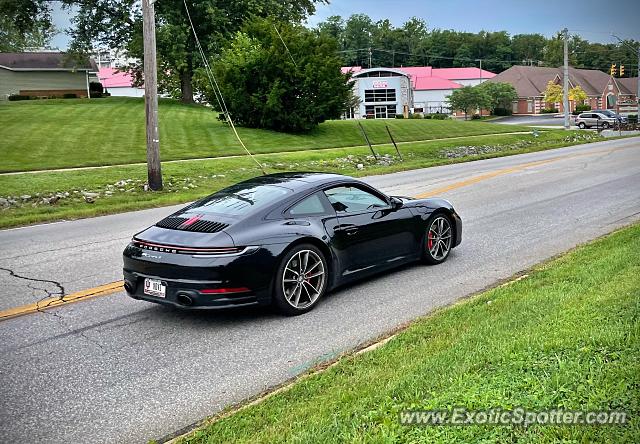 Porsche 911 spotted in Bloomington, Indiana