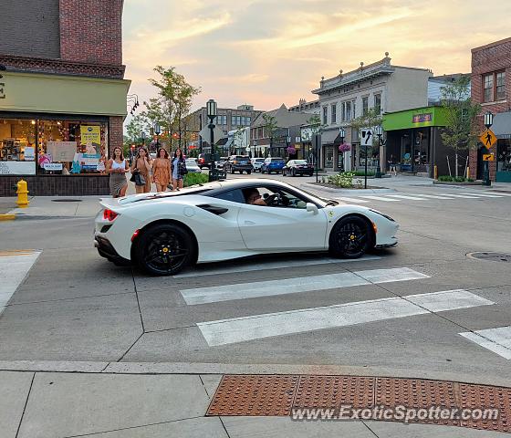 Ferrari F8 Tributo spotted in Birmingham, Michigan