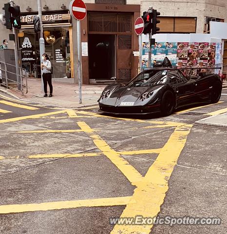 Pagani Zonda spotted in Hong Kong, China