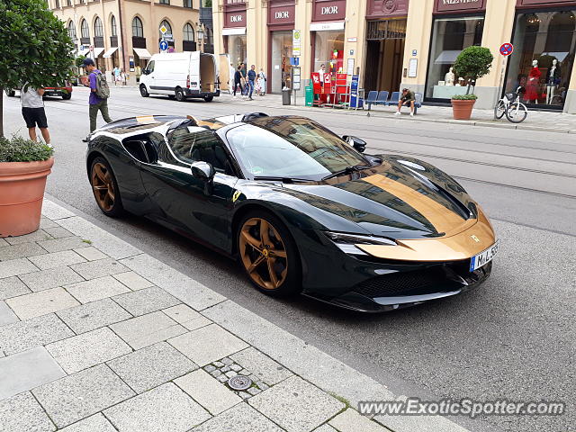 Ferrari SF90 Stradale spotted in München, Germany