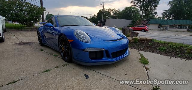 Porsche 911 GT3 spotted in Cleveland, Ohio
