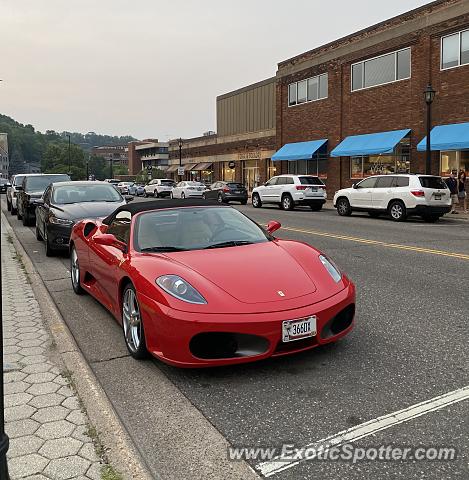 Ferrari F430 spotted in Stillwater, Minnesota