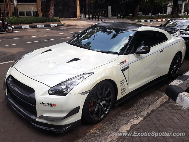 Nissan GT-R spotted in Jakarta, Indonesia