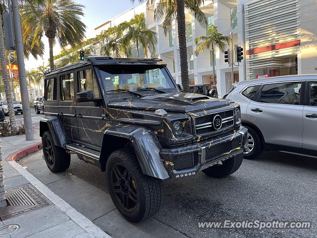 Mercedes 4x4 Squared spotted in Beverly Hills, California