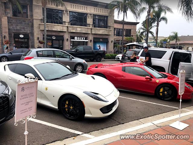 Ferrari 812 Superfast spotted in La Jolla, California