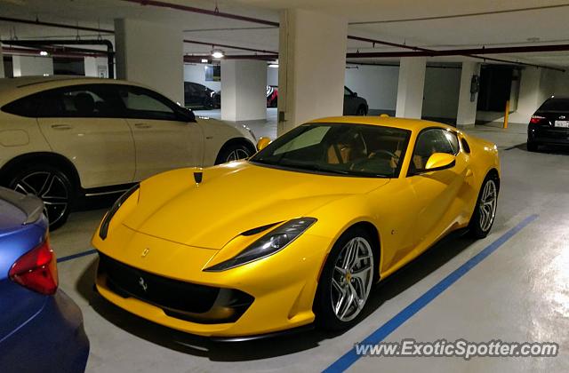 Ferrari 812 Superfast spotted in San Diego, California