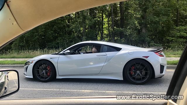 Acura NSX spotted in Greensboro, North Carolina