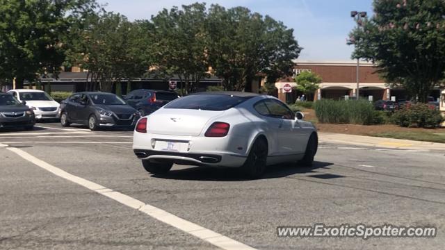 Bentley Continental spotted in Greensboro, North Carolina