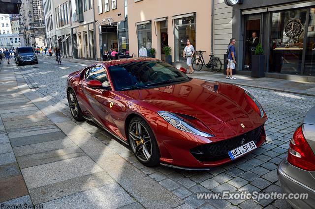 Ferrari 812 Superfast spotted in Dresden, Germany