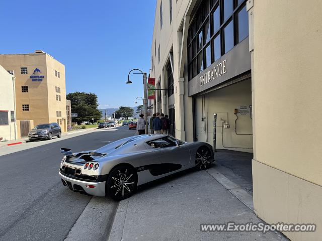 Koenigsegg CCR spotted in Monterey, California