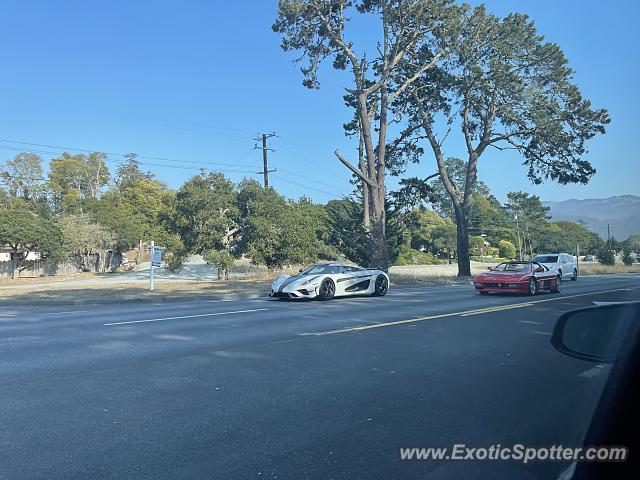 Koenigsegg Regera spotted in Carmel, California