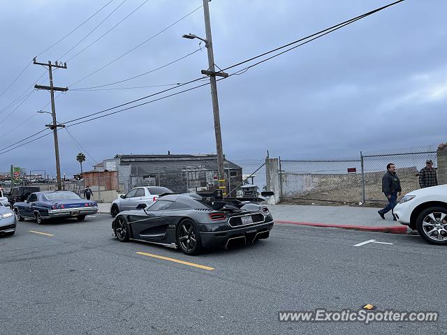 Koenigsegg Agera R spotted in Monterey, California
