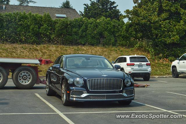 Bentley Flying Spur spotted in Medina, Washington