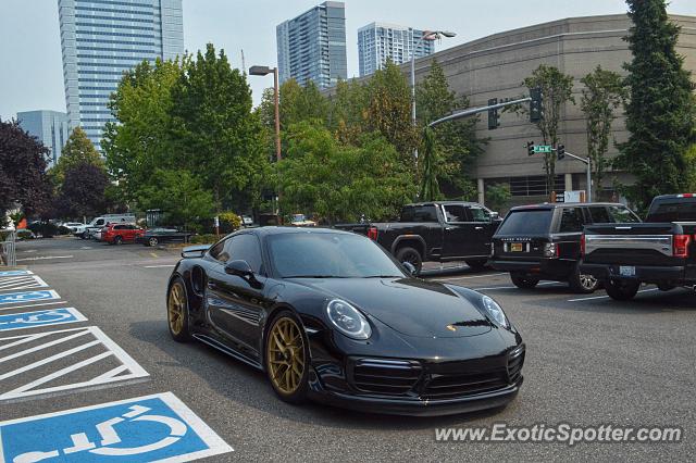 Porsche 911 Turbo spotted in Bellevue, Washington