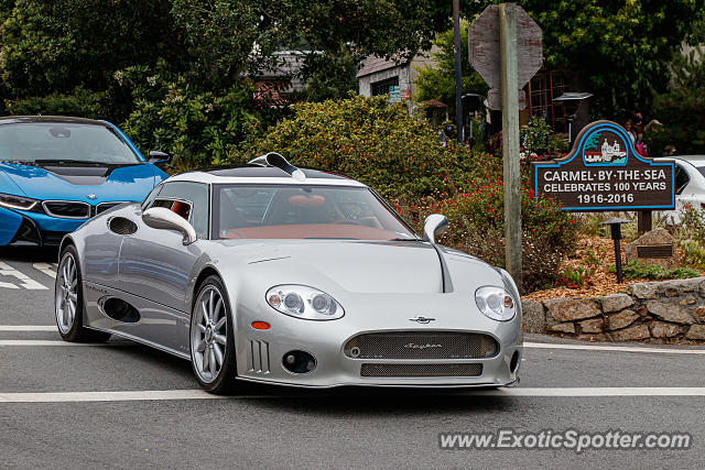 Spyker C8 spotted in Carmel, California