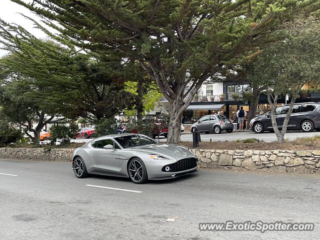 Aston Martin Zagato spotted in Carmel, California