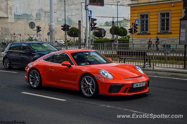 Porsche 911 GT3 spotted in Wroclaw, Poland