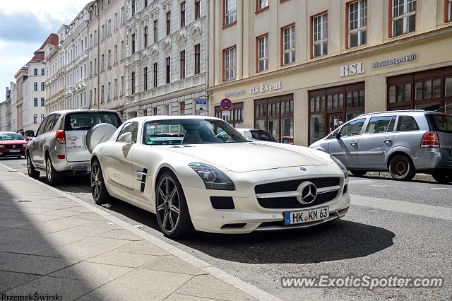Mercedes SLS AMG spotted in Gorlitz, Germany