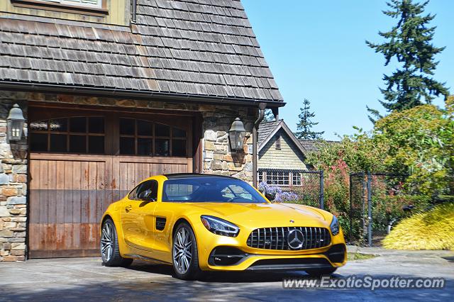 Mercedes AMG GT spotted in Edmonds, Washington