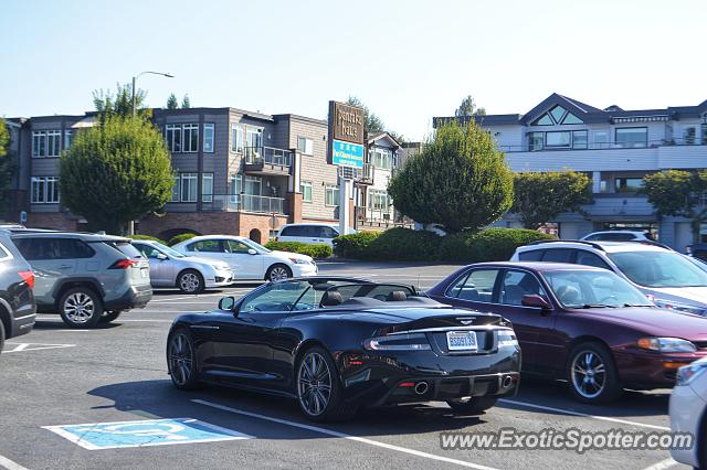 Aston Martin DBS spotted in Edmonds, Washington