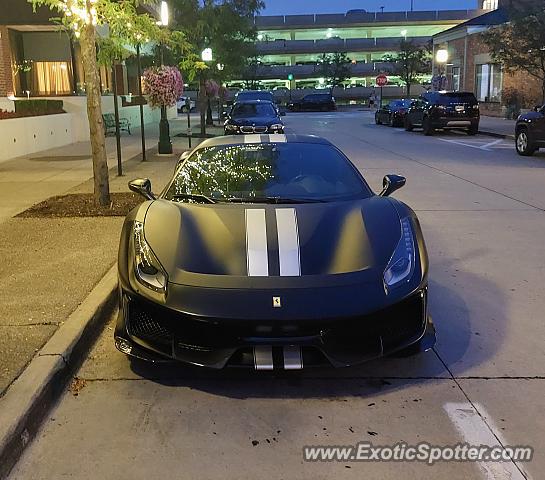 Ferrari 488 GTB spotted in Birmingham, Michigan