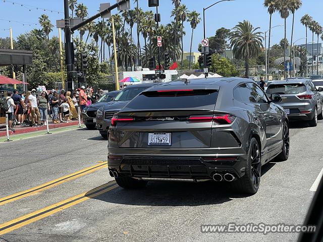 Lamborghini Urus spotted in Santa Monica, California