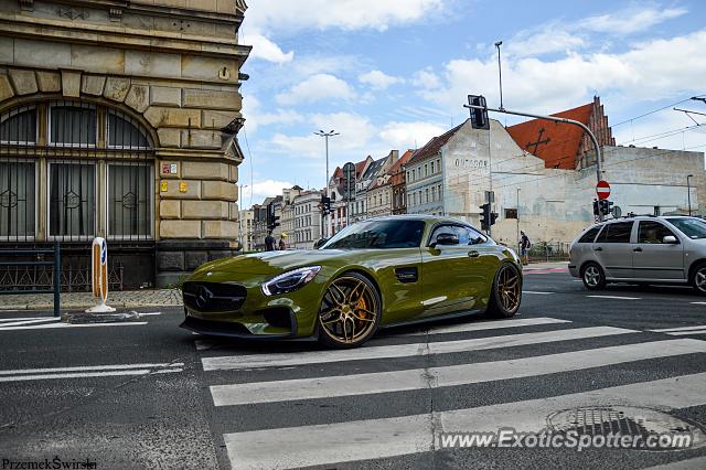 Mercedes AMG GT spotted in Wroclaw, Poland